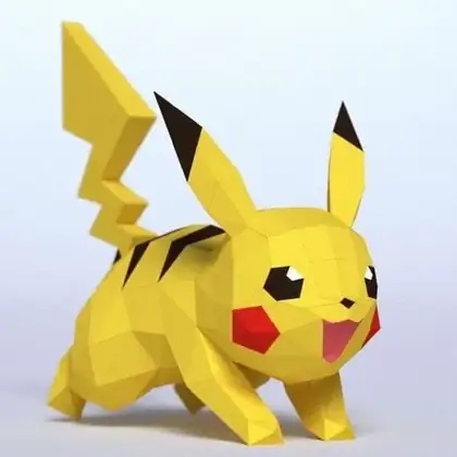 Papercraft 3D para decoração
